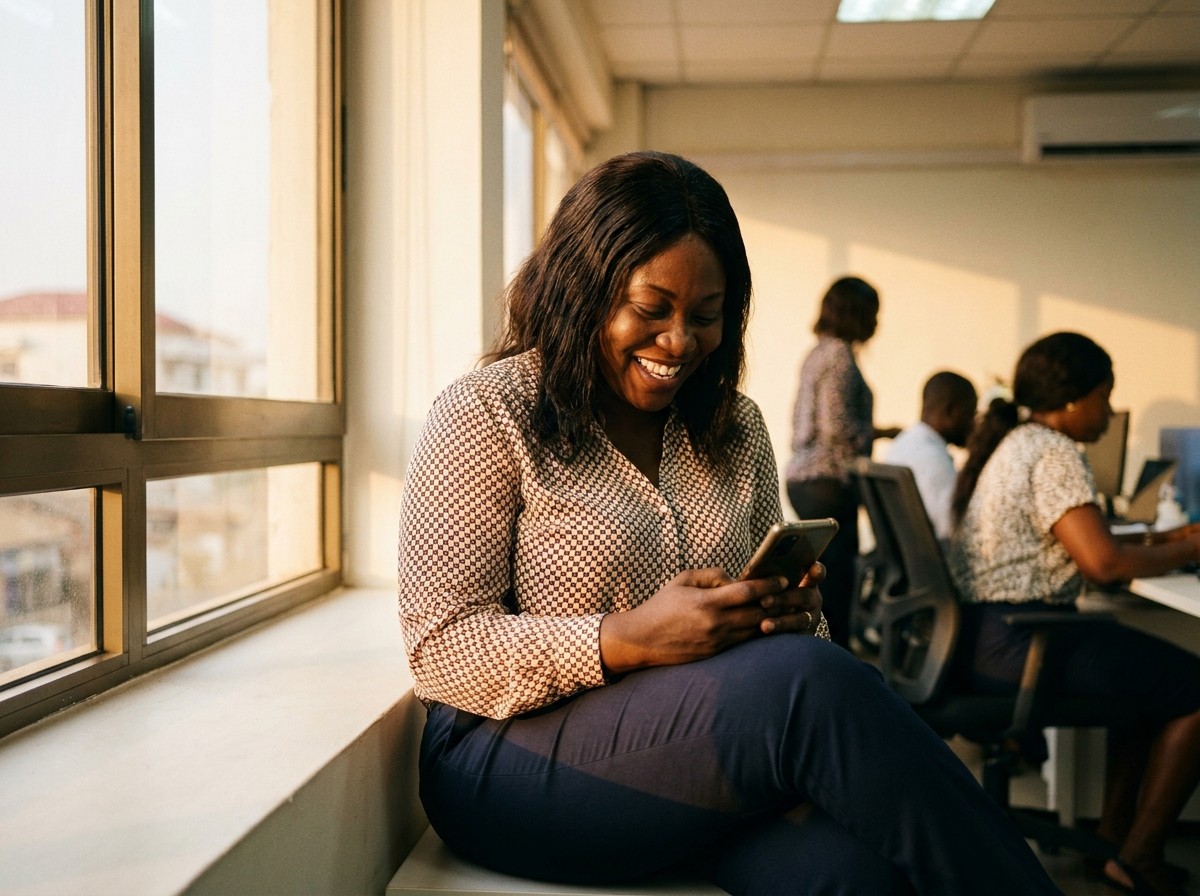 Salaried professional in Accra